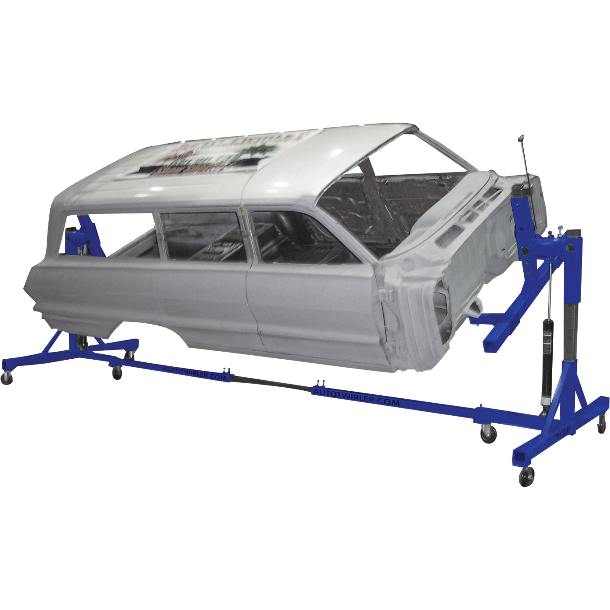 AutoTwirler Plus Automotive Rotisserie — Height Adjustable, Powder-Coat Finish, Model# PLUS P/C